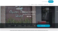 Desktop Screenshot of oysterplazahotel.com